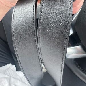 Gucci Black Leather Belt Bag